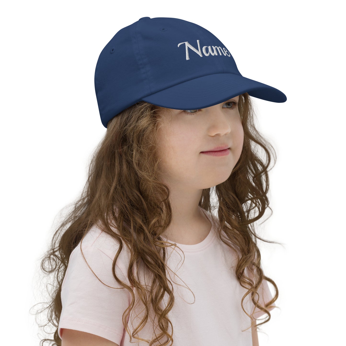 KID’s Personalized Cotton Hat (White Letters) - Youth Baseball Cap