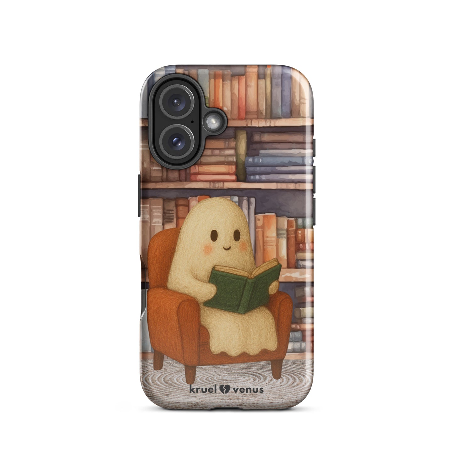 Cute Reading Ghost