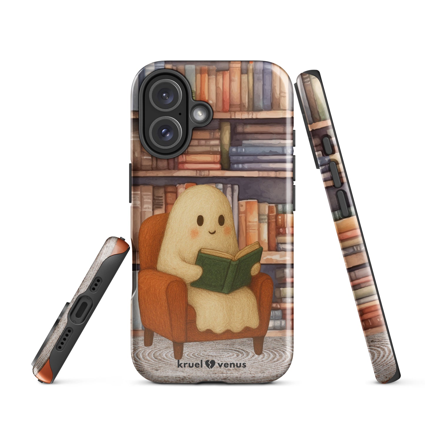 Cute Reading Ghost