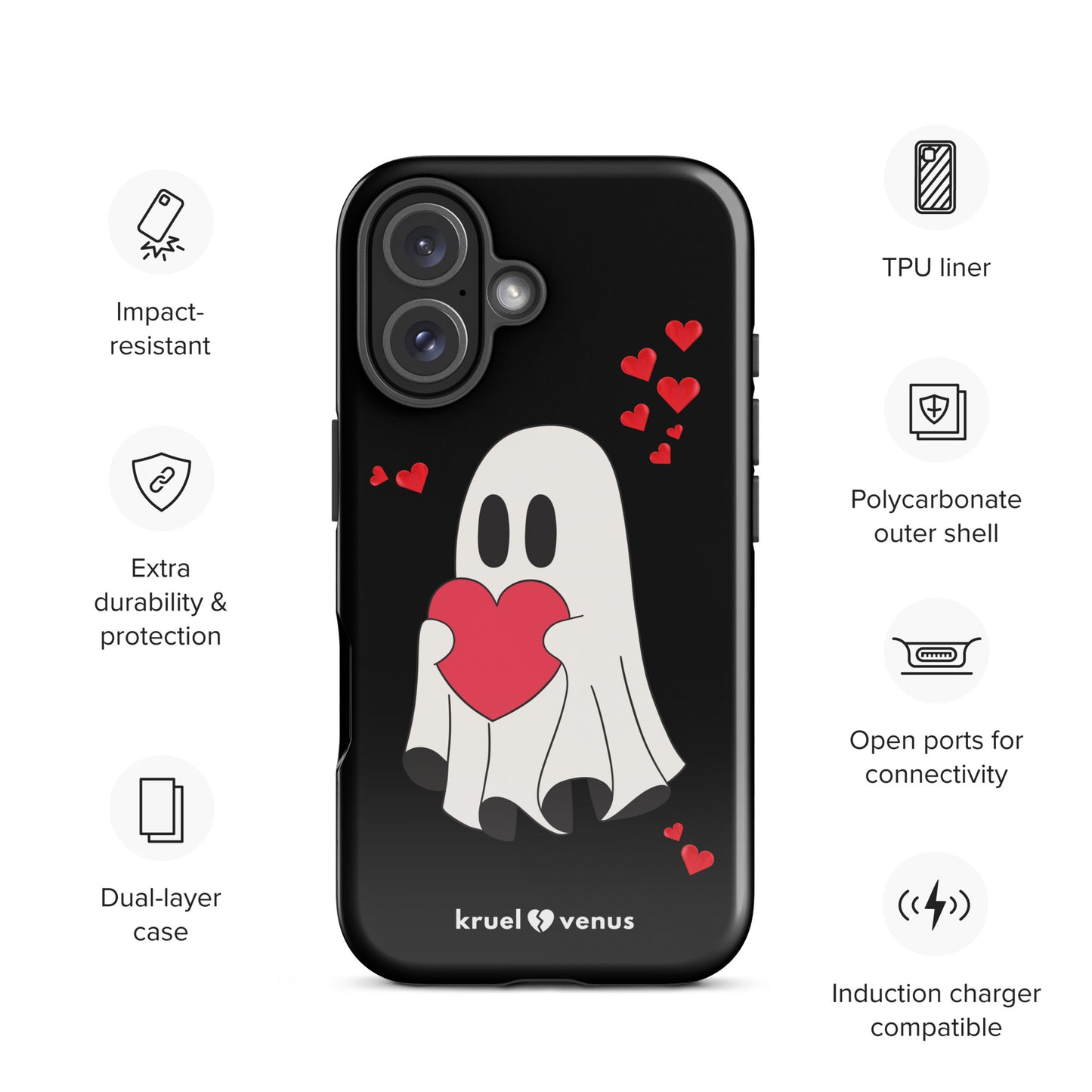 The Cutest Ghost (Black)