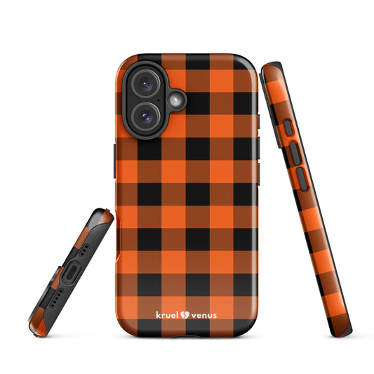Gingham Halloween Pattern