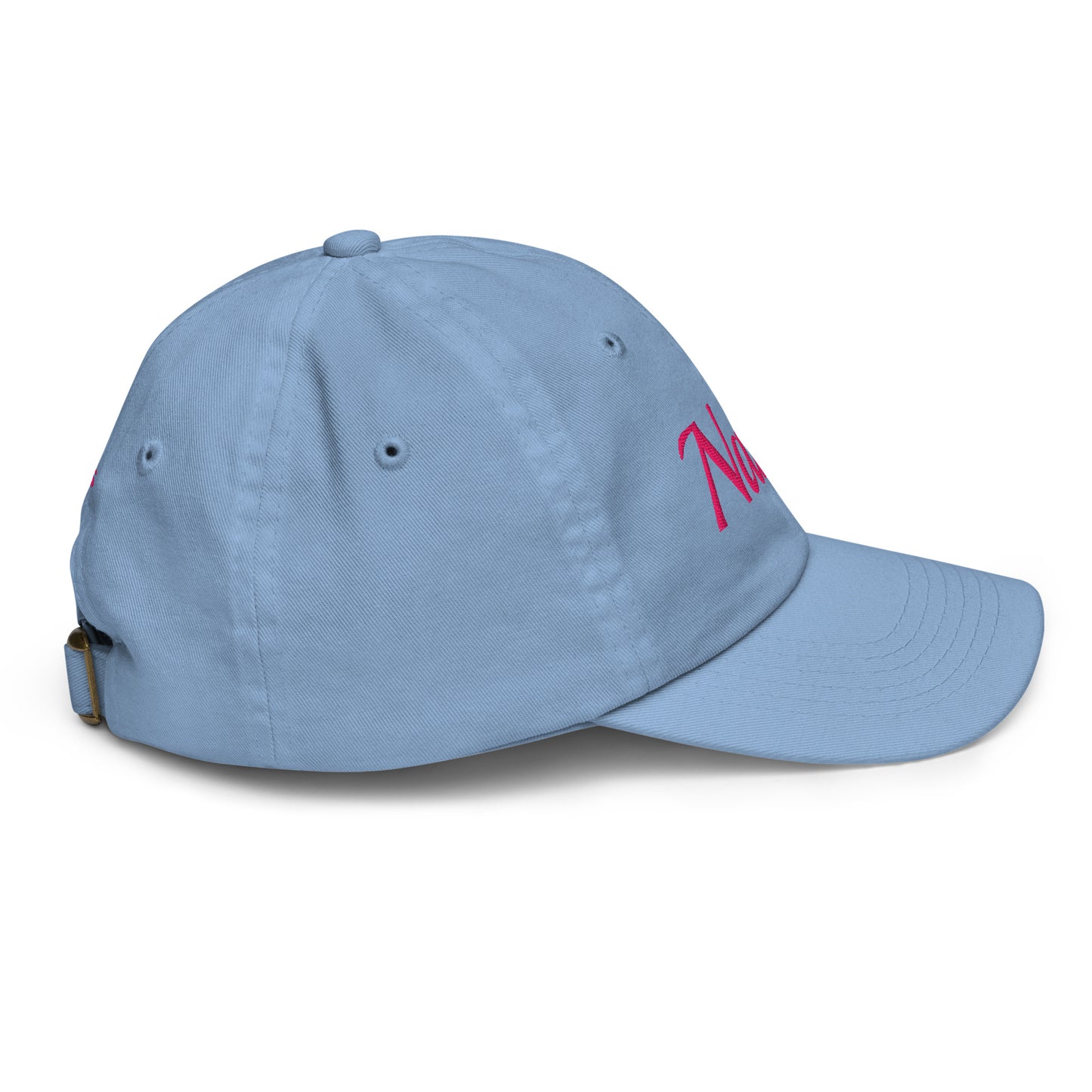 KID’s Personalized Cotton Hat (Pink Letters) - Youth Baseball Cap