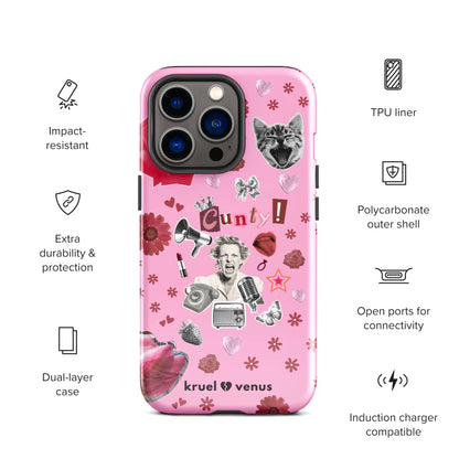 girl power phone case 