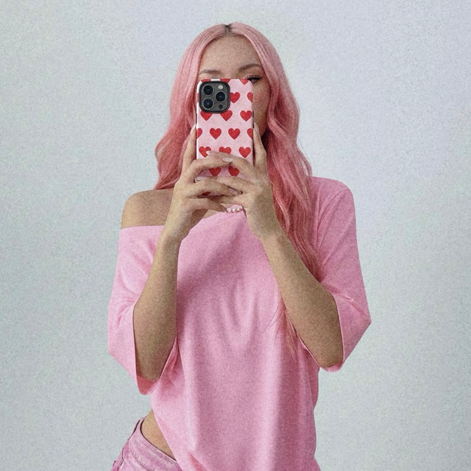 Cute Hearts (Pink)