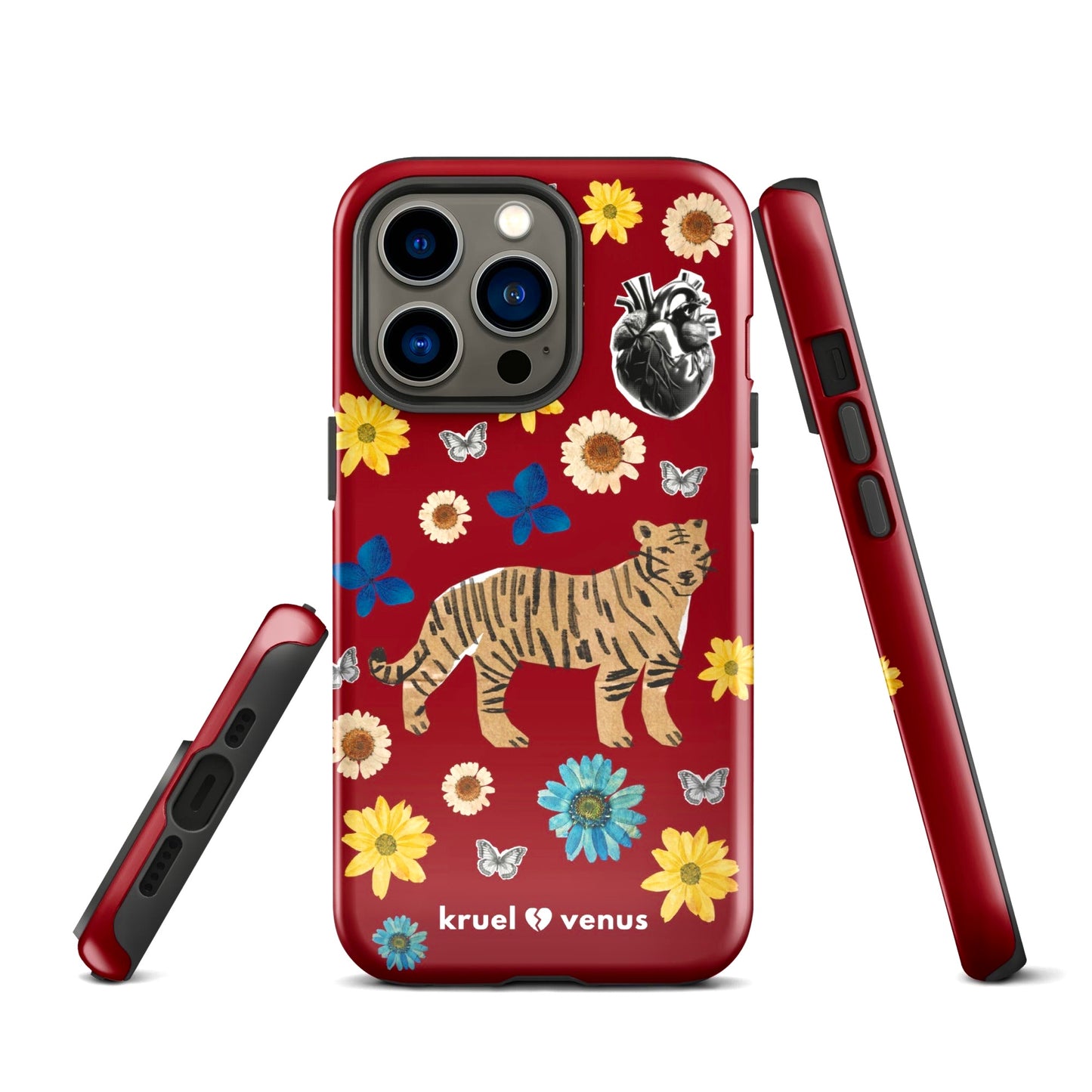 cute tiger phone case 
