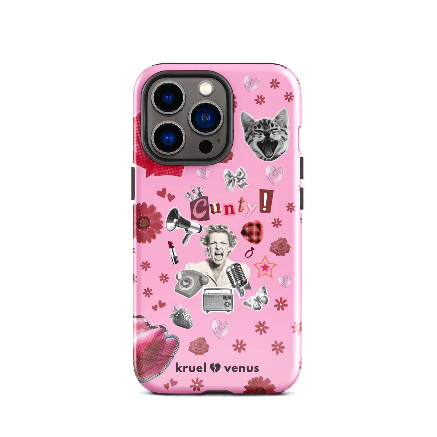 female power phone case cherry