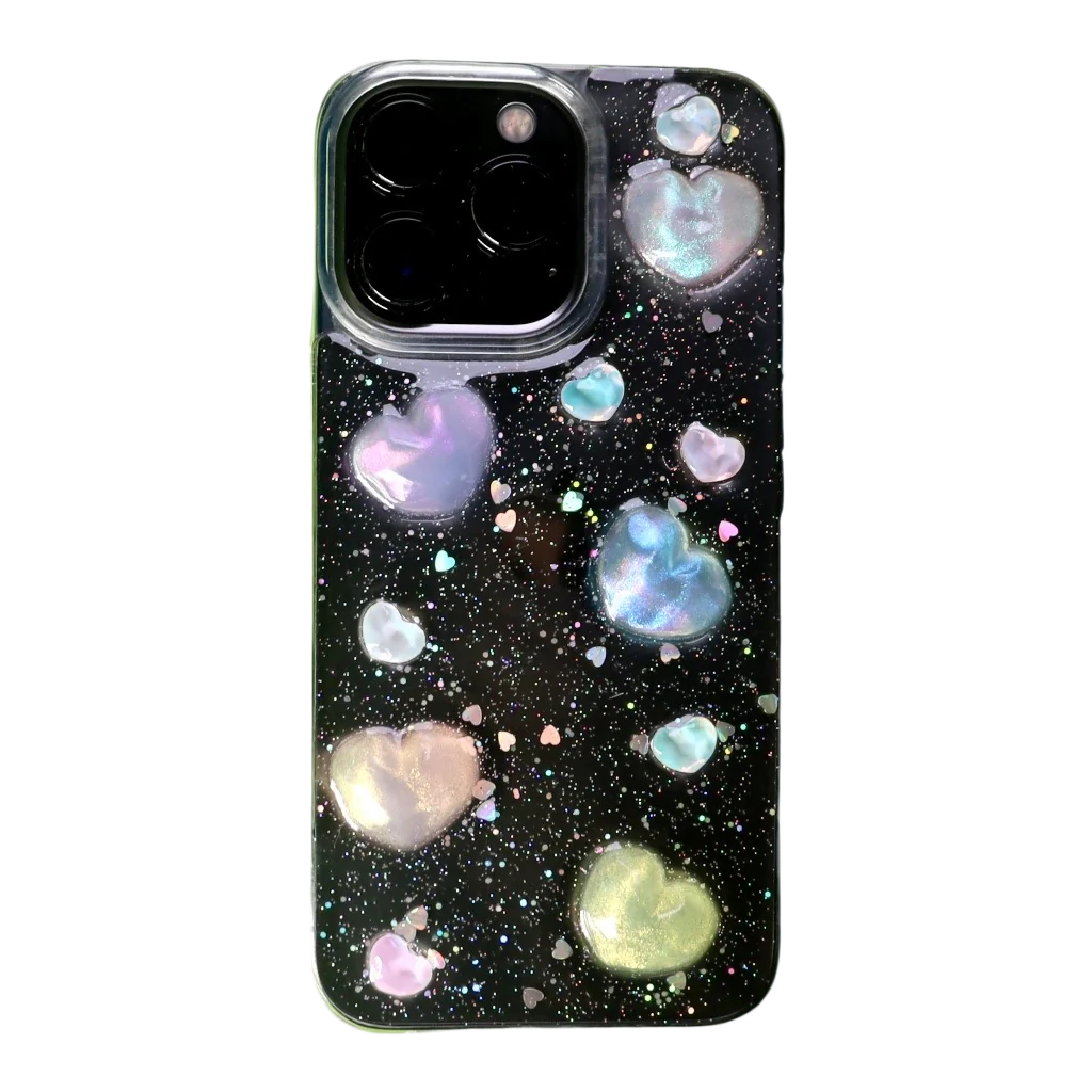 Heart You Colorful 3D Heart iPhone Case