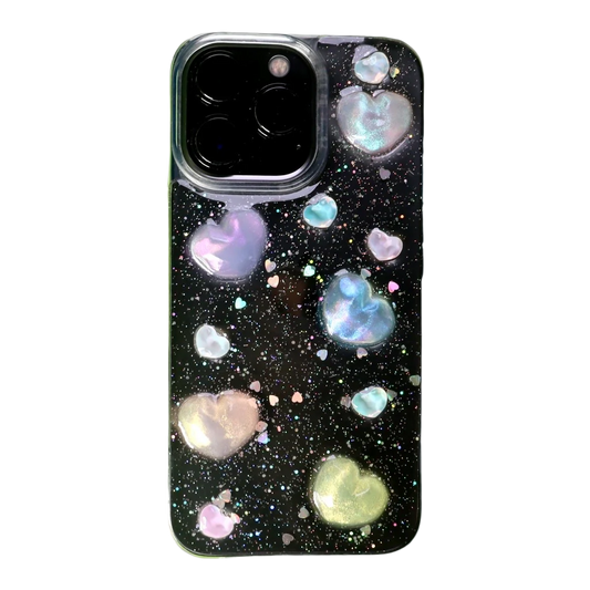 Heart You Colorful 3D Heart iPhone Case