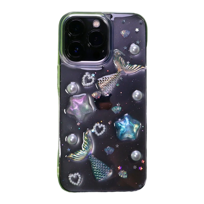 Mermaid Love 3D Mermaid iPhone Case