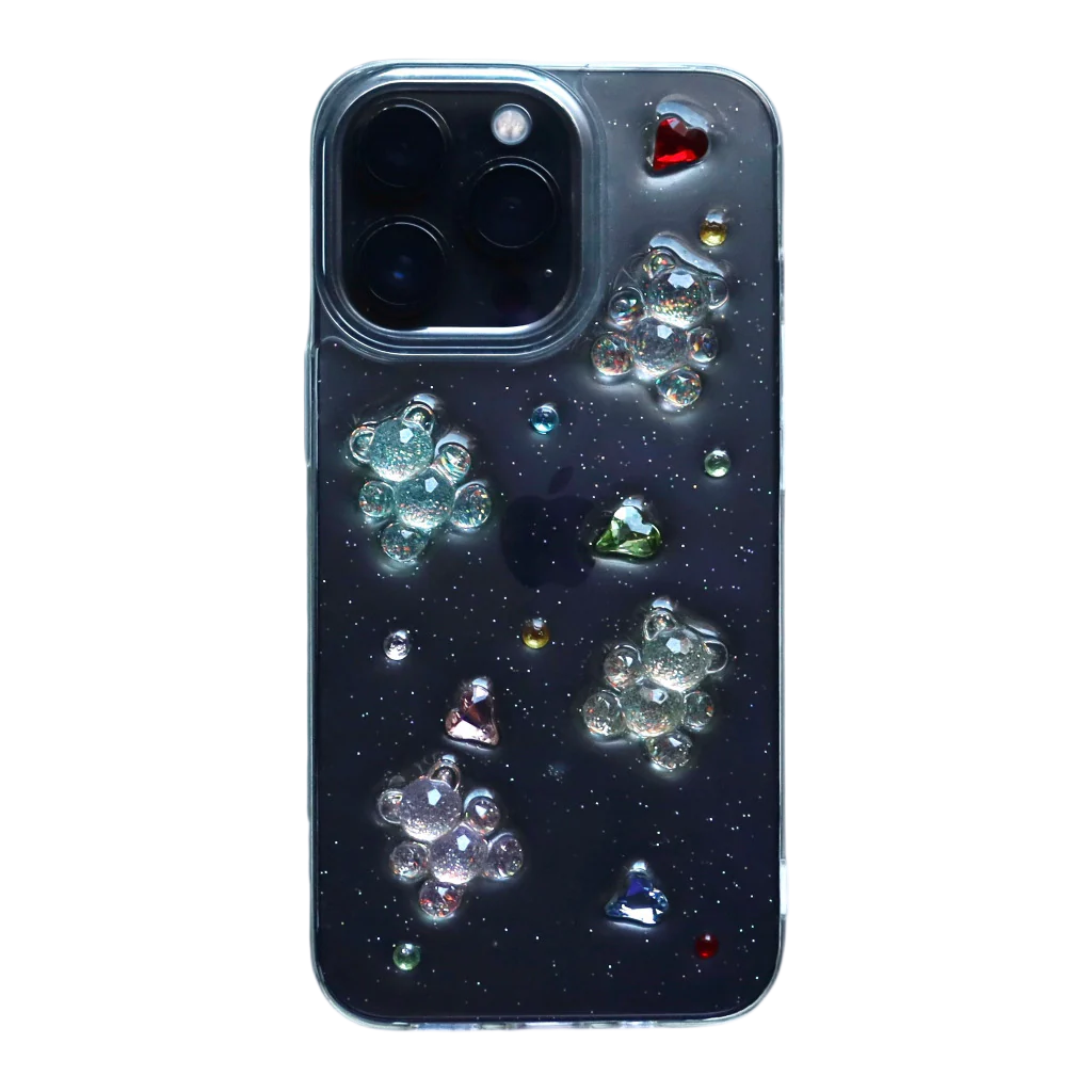 Sparkly Bear Phone Case