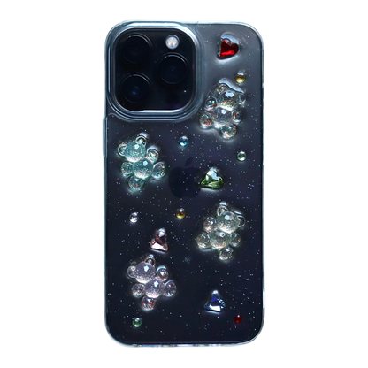 Sparkly Bear Phone Case