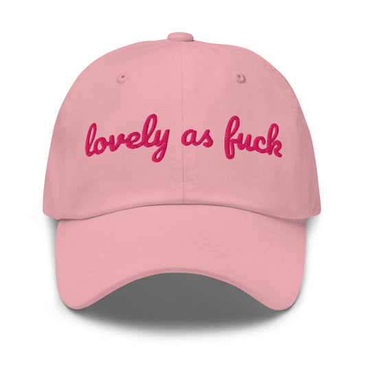 lovely as fuck hat