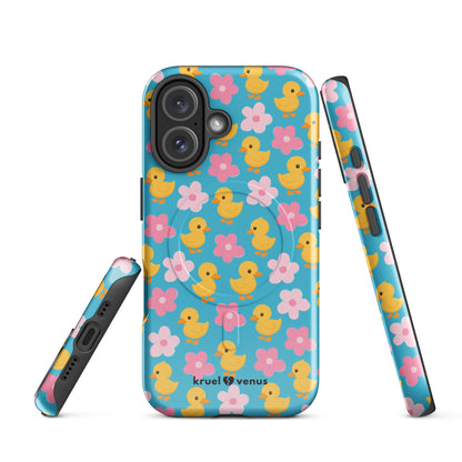 Cutee Duckee Pattern Phone Case MagSafe®