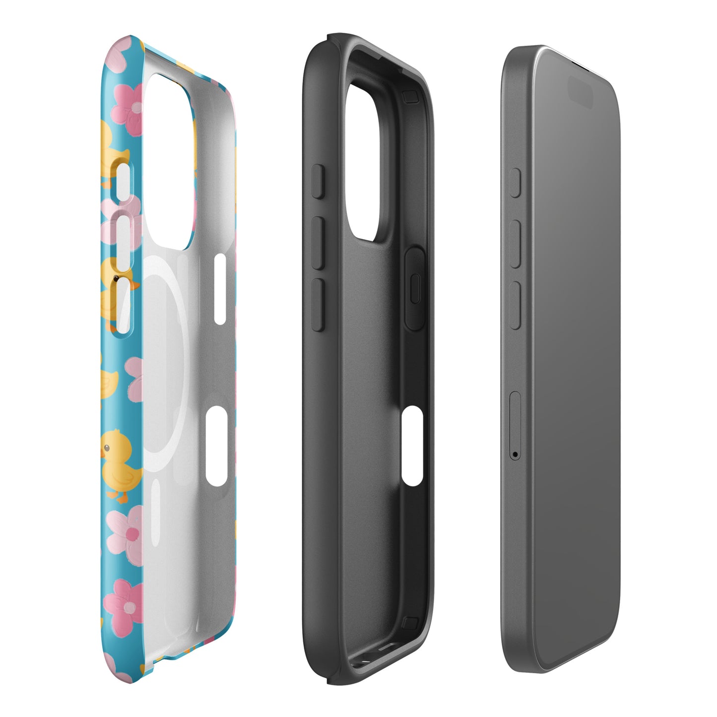 Cutee Duckee Pattern Phone Case MagSafe®