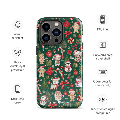 Merry Christmas Tough Case for iPhone®