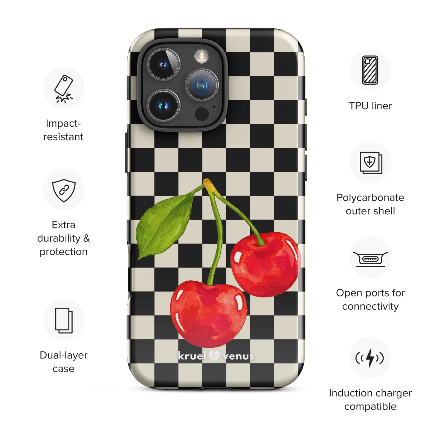 Cherry Core Tough Case for iPhone®