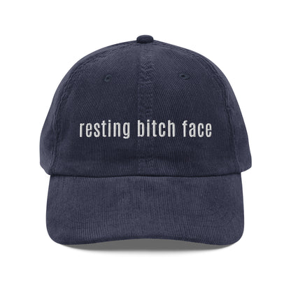 resting bitch face hat